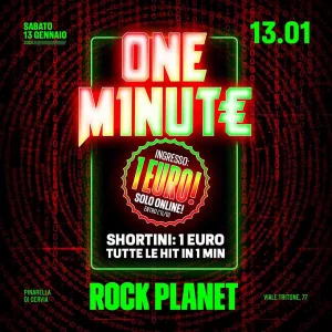 1 Minute Rock Planet 13 Gennaio 2024