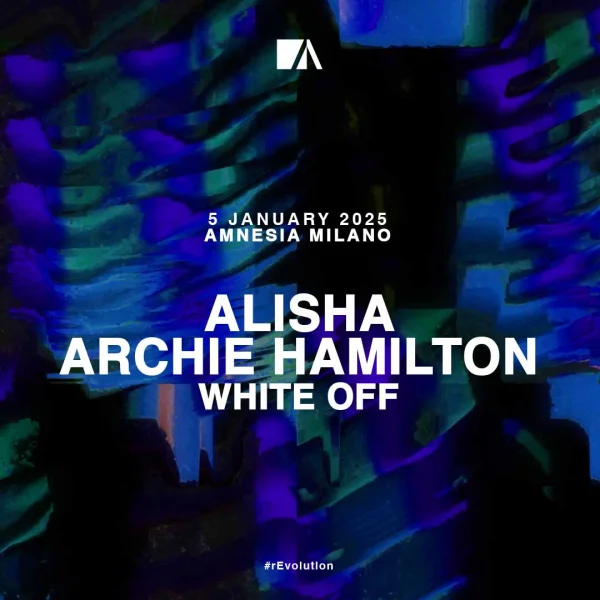 ALISHA + ARCHIE HAMILTON @ Amnesia 05 Gennaio 2025