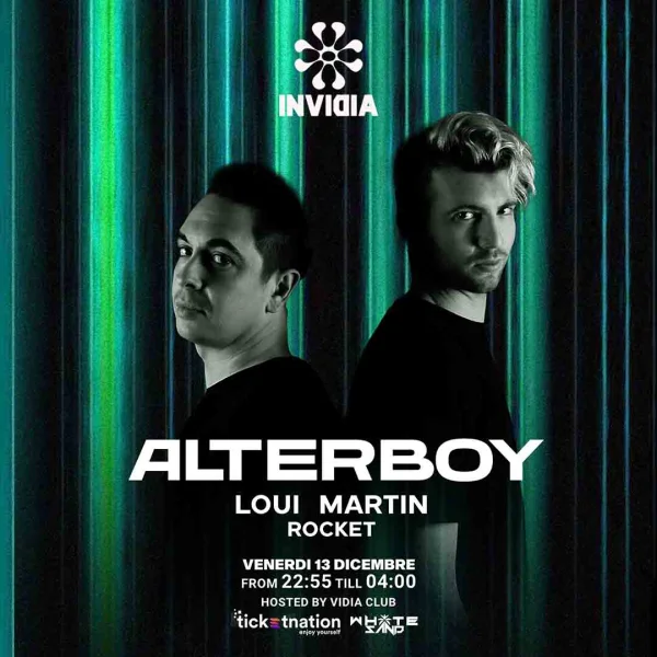 ALTERBOY INVIDIA @ Vidia Club 13 Dicembre 2024