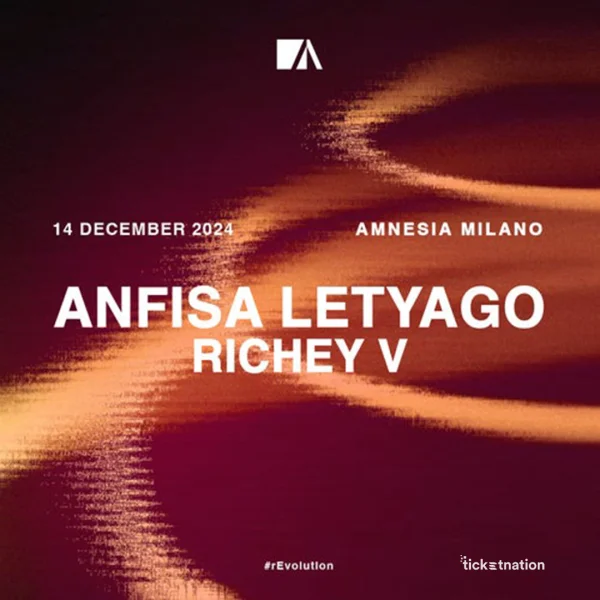 ANFISA LETYAGO + RICHEY V @ Amnesia Milano 14 Dicembre 2024