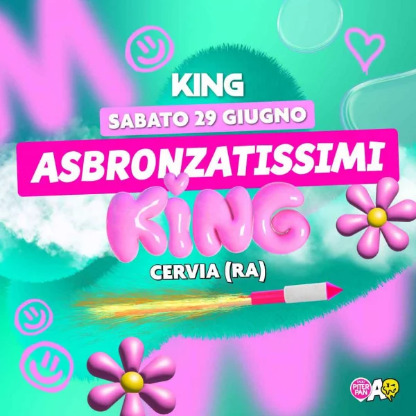 ASBRONZATISSIMI @ King  Sabato 29 Giugno 2024