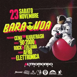 BARAONDA @ Altromondo Studios 23 Novembre 2024