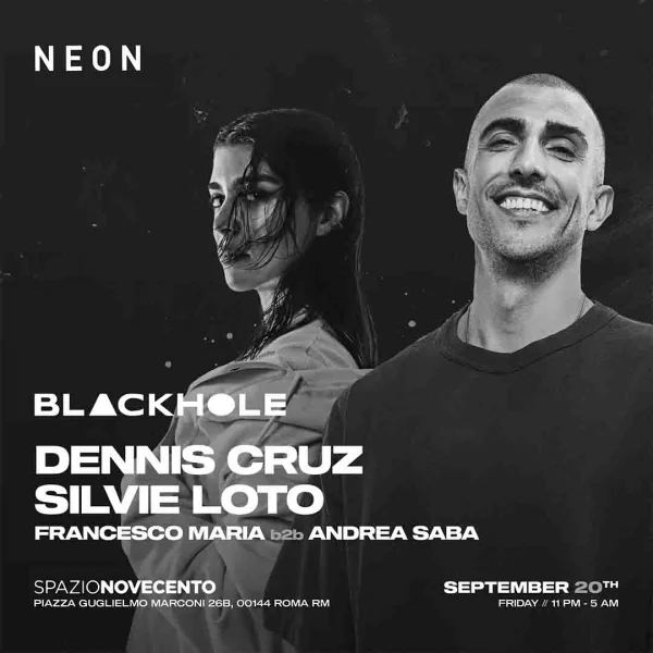 BlackHole @ Spazio Novecento 20 Settembre 2024