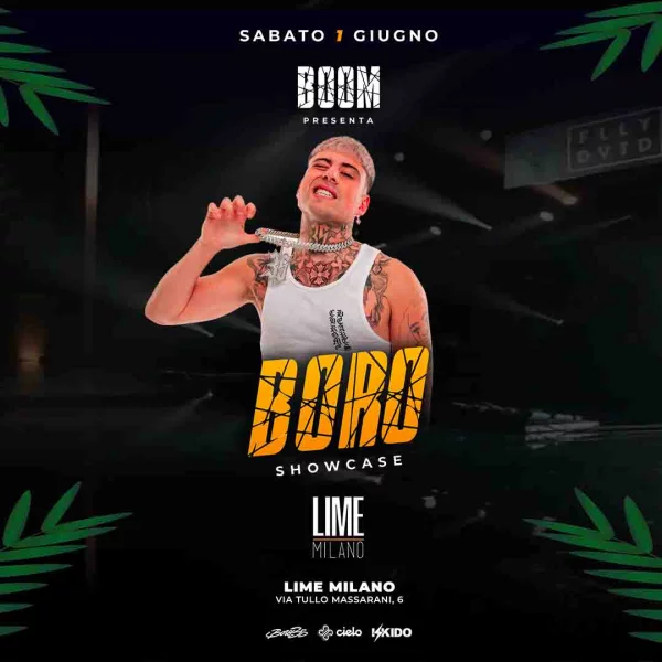 BORO Showcase @ Lime Milano 01 Giugno 2024