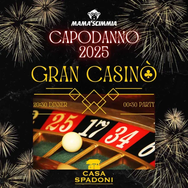 CAPODANNO 2025 GRAN CASINO’ @ Casa Spadoni