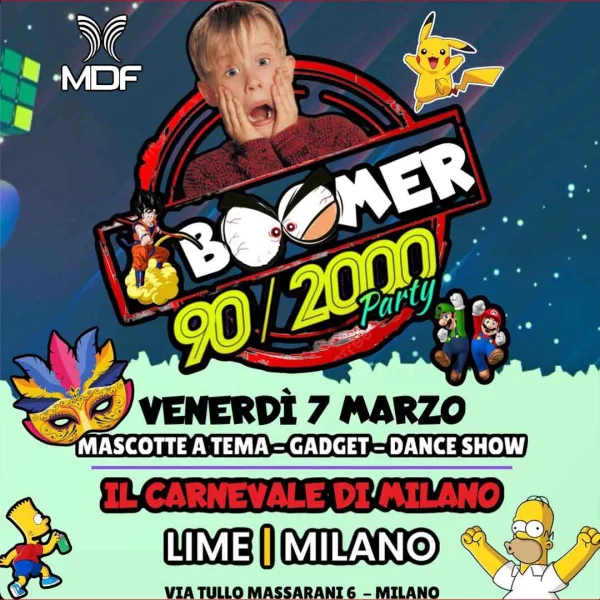 CARNIVAL PARTY @ Lime Milano 07 Marzo 2025