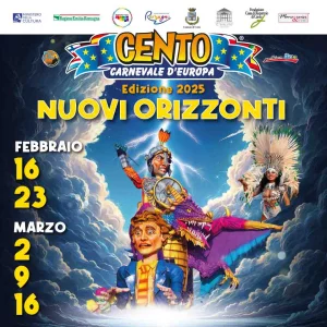 CENTO CARNEVALE D'EUROPA 2025 - NUOVI ORIZZONTI