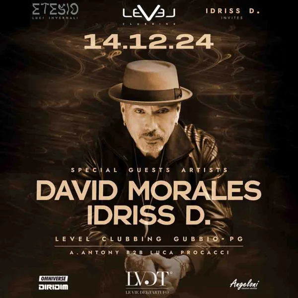 David Morales @ LEVEL Clubbing 14 Dicembre 2024