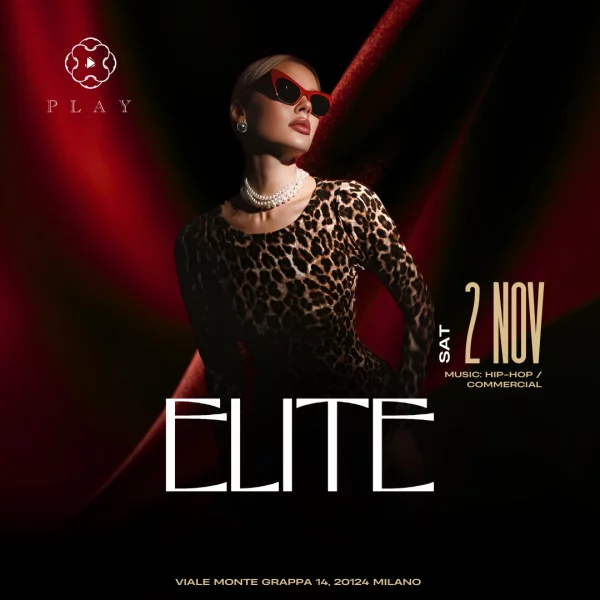 ELITE - Saturday at PLAY CLUB 02 Novembre 2024