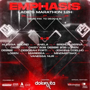 EMPHASIS @ Dolcevita 20 Luglio 2024