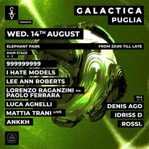 GALACTICA PUGLIA: 14 Agosto 2024 Elephant Park