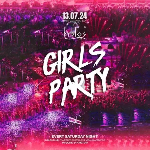 GIRLS PARTY Sabato Byblos 13 Luglio 2024