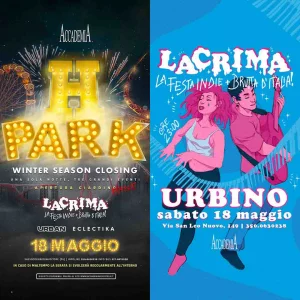 H park Closing winter season with lacrima party @ Accademia