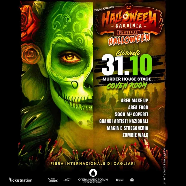 Halloween 2024 Sardinia Festival - HORROR NIGHT live