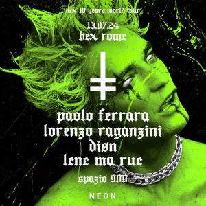 HEX ROME X NEON @ SPAZIO NOVECENTO