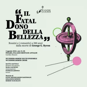 IL FATAL DONO DELLA BELLEZZA @ Cortile Palazzo Montani Antaldi (Pesaro)