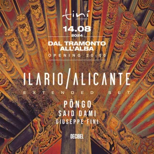 ILARIO ALICANTE - Extended Set @ Tinì Soundgarden 14 Agosto 2024