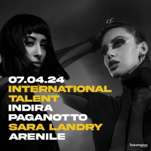 Indira Paganotto Sara Landry @ International Talent 07 Aprile 2024