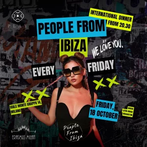 INTERNATIONAL DINNER & PEOPLE FROM IBIZA By We Love You