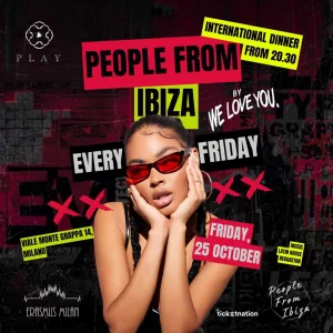 INTERNATIONAL DINNER & PEOPLE FROM IBIZA By We Love You