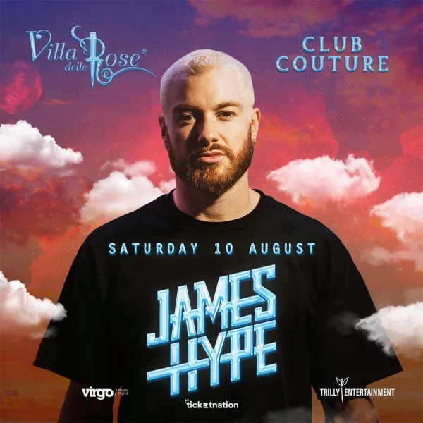 JAMES HYPE @ Villa delle Rose Sabato 10 Agosto 2024