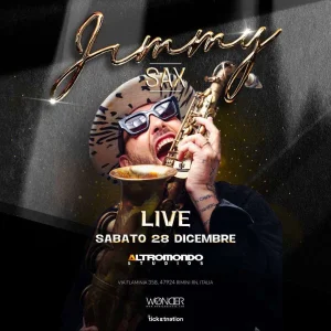 JIMMY SAX IN CONCERTO @ Altromondo Studios 28 Dicembre 2024