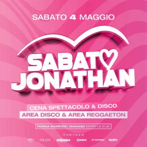 Jonathan Sabato 04 Maggio 2024