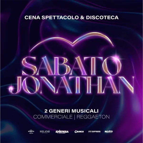 JONATHAN Sabato 31 Agosto 2024