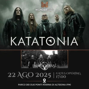 Katatonia + Primordial | WONDERGATE FESTIVAL 2025 - Metal Gate