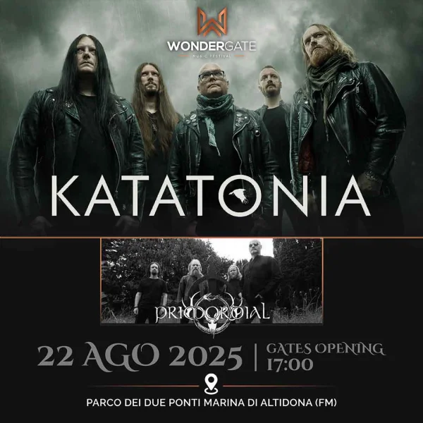 Katatonia + Primordial | WONDERGATE FESTIVAL 2025 - Metal Gate