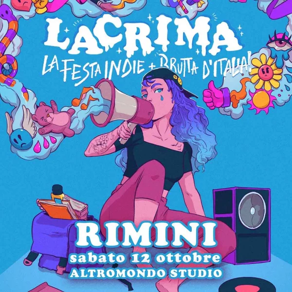 LACRIMA - LA FESTA INDIE + BRUTTA D'ITALIA @ Altromondo Studios