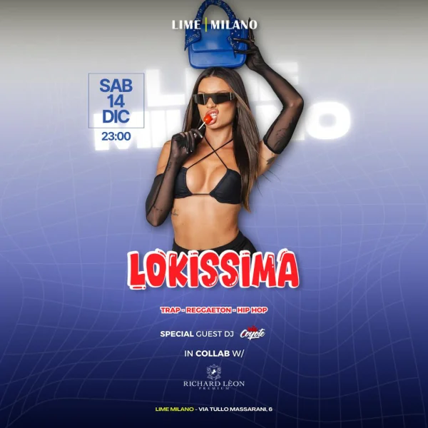 LOKISSIMA @ Lime Milano 14 Dicembre 2024