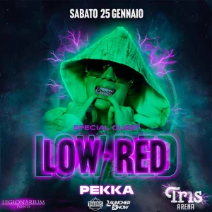 LOW-RED @ Tris Arena 25 Gennaio 2025