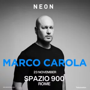 Marco Carola Spazio Novecento 23 Novembre 2024