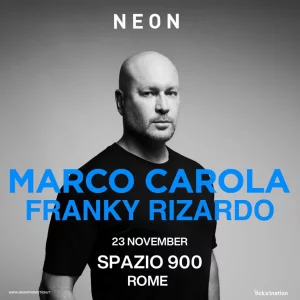 Marco Carola Spazio Novecento 23 Novembre 2024