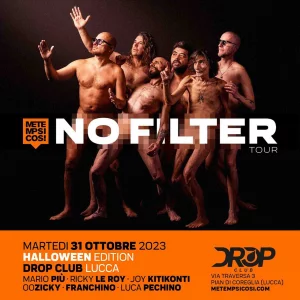 METEMPSICOSI No Filter Tour @ Drop Club 31 Ottobre 2023