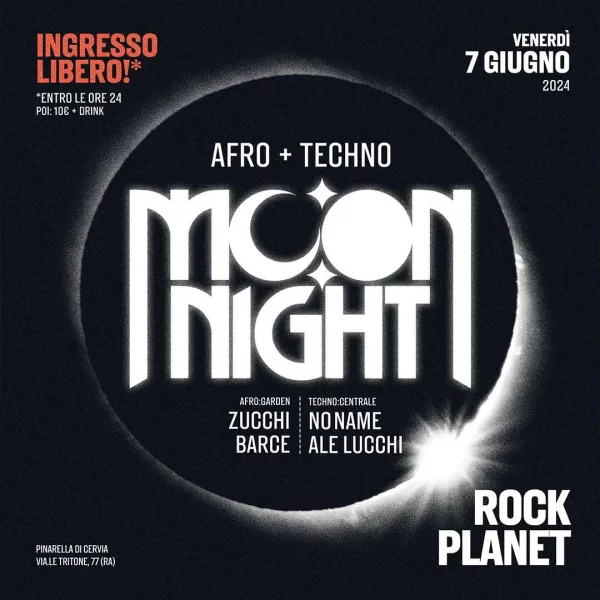 MOON NIGHT @ Rock Planet 07 Giugno 2024