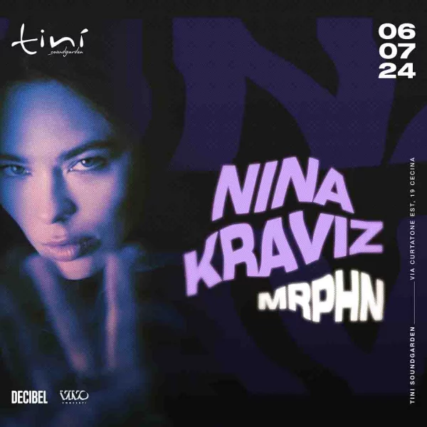 NINA KRAVIZ @ Tinì Sound Garden 06 Luglio 2024