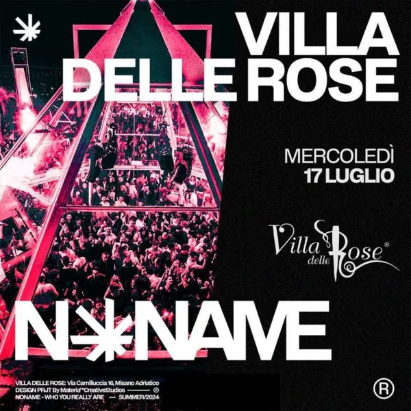 NONAME @ Villa delle Rose 17 Luglio 2024