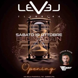 Opening chapter II @ Level Clubbing 18 Ottobre 2024