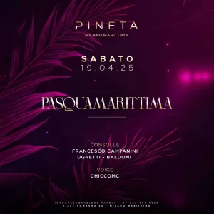 PASQUA MARITTIMA @ Pineta Sabato 19 Aprile 2025