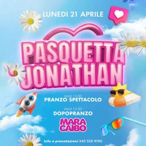 Pasquetta Jonathan Disco 21 Aprile 2025