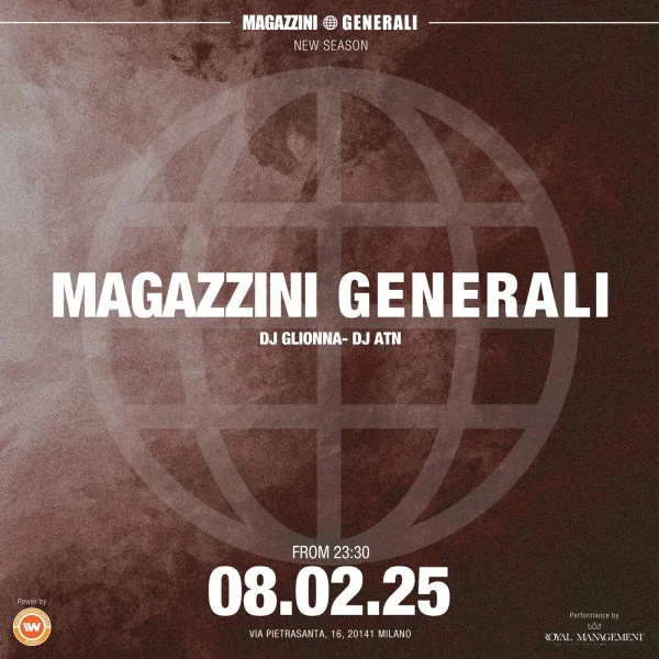 Sabato Magazza @ Magazzini Generali 2025 M