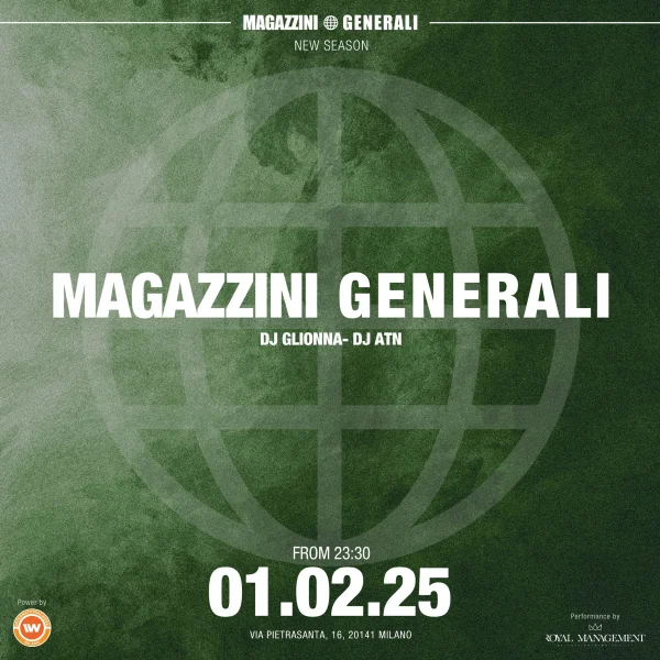 Sabato Magazza @ Magazzini Generali 2025