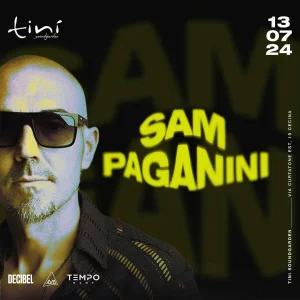 SAM PAGANINI @Tinì Soundgarden 13 Luglio 2024
