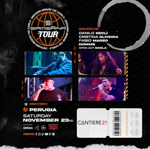 Samsara on tour @ Cantiere 21 23 Novembre 2024