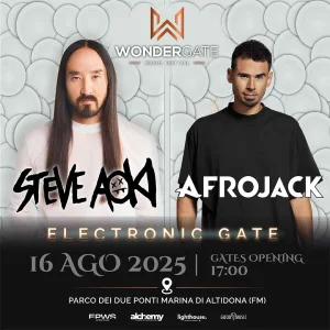 Steve Aoki + Afrojack | WONDERGATE FESTIVAL 2025 - Electronic Gate