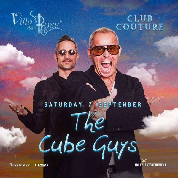 THE CUBE GUYS @ Villa delle Rose 07 Settembre 2024