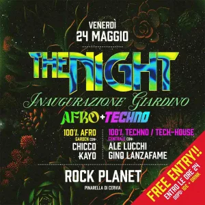 THE NIGHT @ Rock Planet 24 Maggio 2024