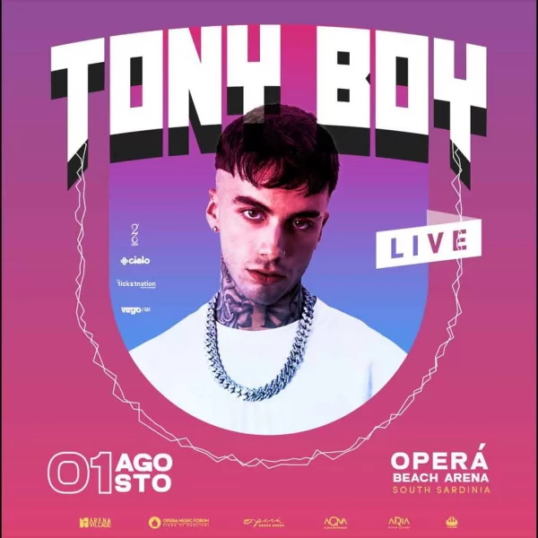 Tony Boy @ Opera Beach Arena 01 Agosto 2024
